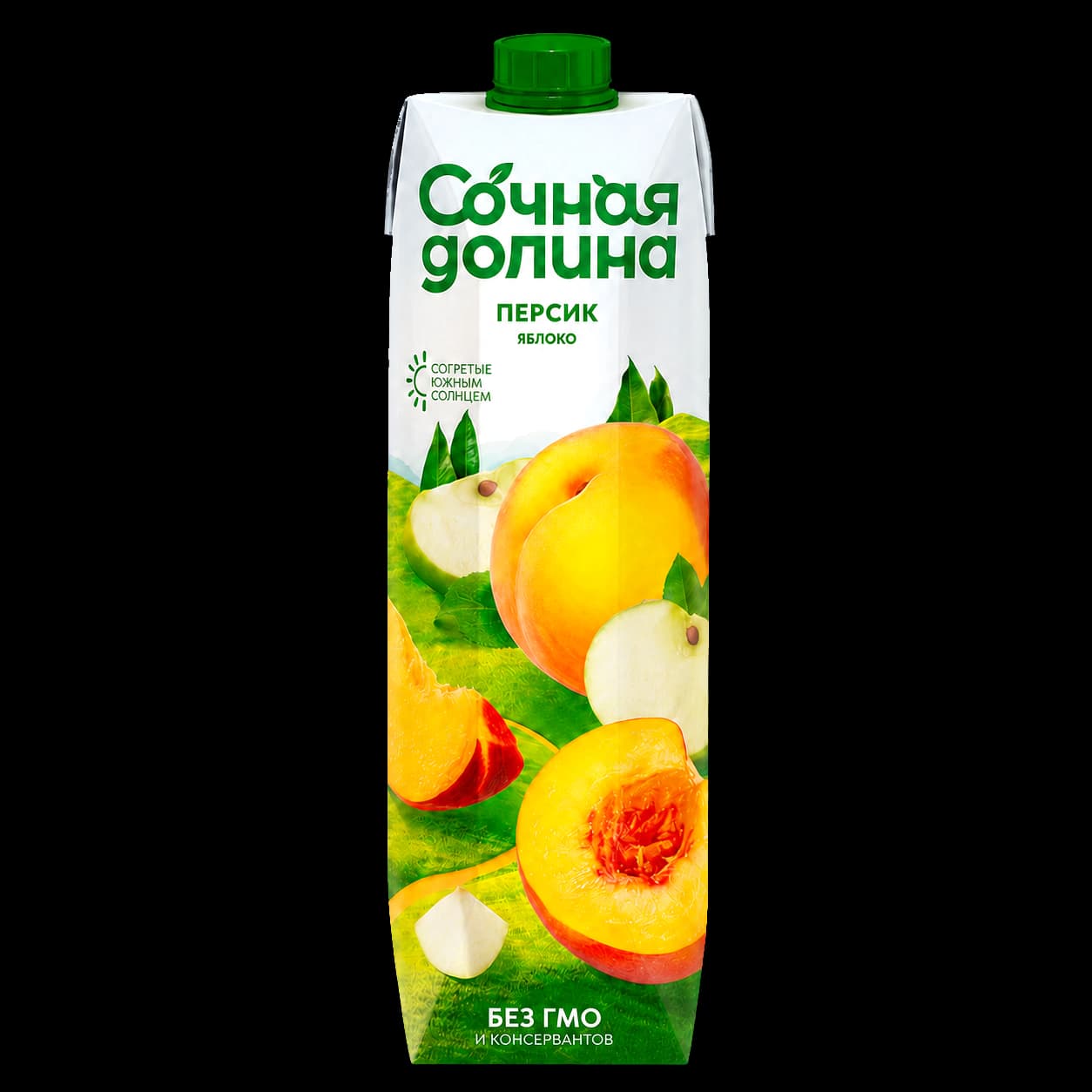 Сок Сочная долина Персик-яблоко 0,95 л